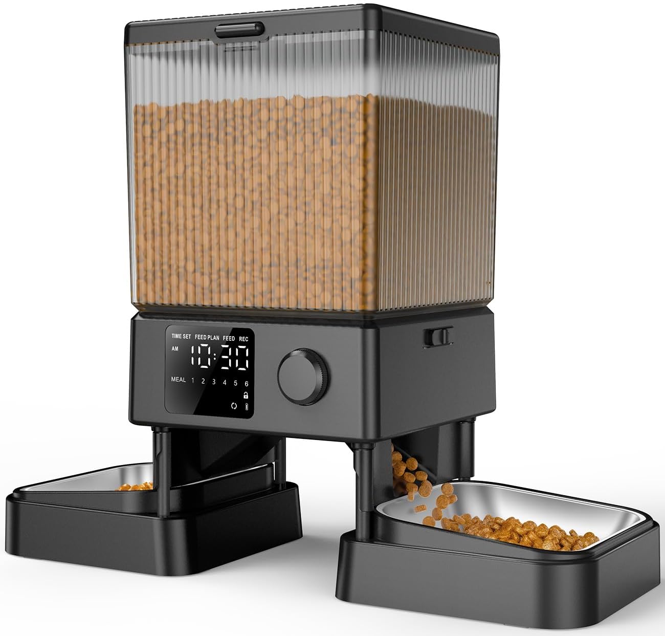 oneisall Automatic Cat Feeder for 2 Cats