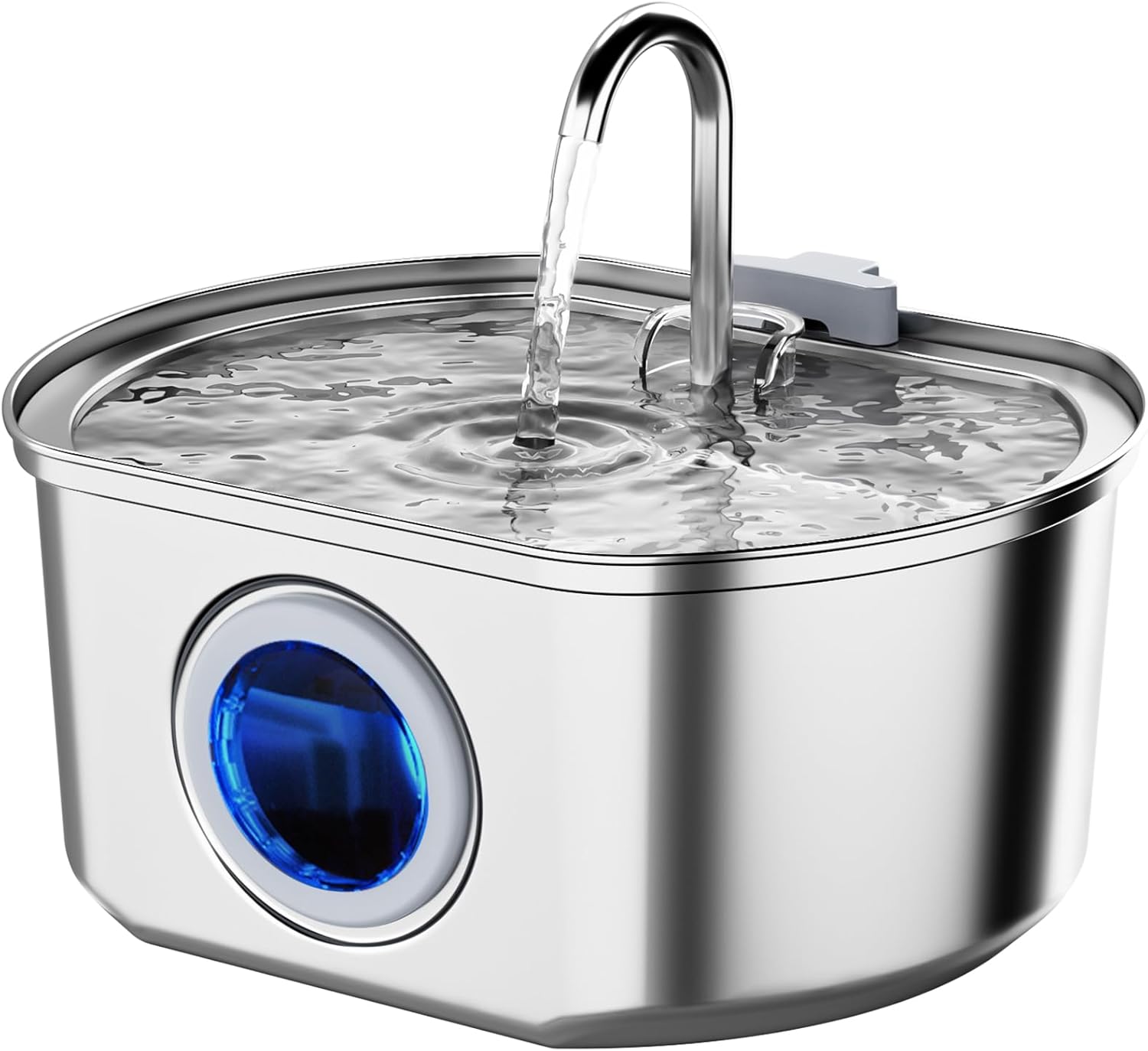 Cat Water Fountain Stainless Steel: 108oz/3.2L